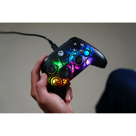 Turtle beach afterglow ignite bekabelde rgb-gamingcontroller - time machine (zwart, xbox series x|s, xbox one, pc)