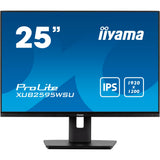 Iiyama prolite xub2595wsu-b5 25 monitor (zwart, hdmi, displayport, vga, 2x usb-a, usb-b)