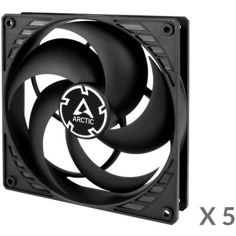 Arctic p14 value pack case fans (zwart, 5 stuks, 140 x 140 x 27 mm)