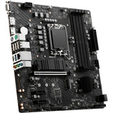 Msi pro b760m-p ddr4 socket 1700 moederbord (zwart, raid, gb-lan, sound, µatx)