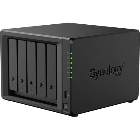 Synology diskstation ds1525neo+ nas (zwart, 2x lan, usb)