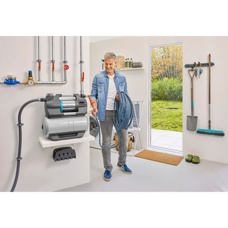 Gardena hydrofoorpomp 5600 silentcomfort (grijs roestvrij staal, bluetooth)