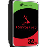 Seagate ironwolf pro 32 tb harde schijf (sata 6 gb s, 3,5 )