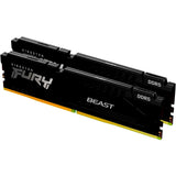 Kingston fury beast 32 gb ddr5-6000 (2x 16 gb) werkgeheugen (zwart, kf560c30bbek2-32, xmp 3.0, expo 1.1)