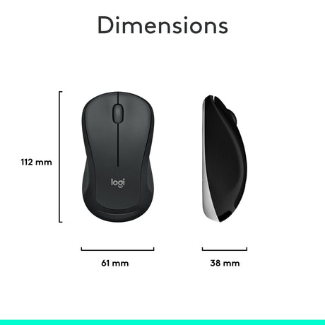 Logitech mk540 advanced draadloze desktopset (donkergrijs, eu lay-out (qwerty), 1000 dpi)