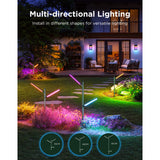 Govee outdoor garden lights slimme tuinverlichting matter rgbww 2 stuks