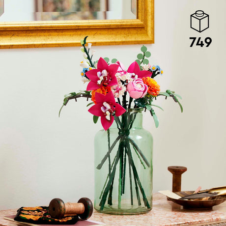 Lego botanicals roze boeket - bloemen decoratie - 10342