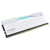 Klevv 32 gb ddr5-6000 (2x 16 gb) kit werkgeheugen (wit, kd5agu880-60a300j, cras v rgb, xmp 3.0, expo)