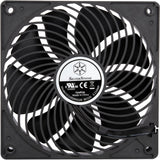 Silverstone air penetrator 120i pro case fan (zwart, 120 x 120 x 25 mm, pwm)