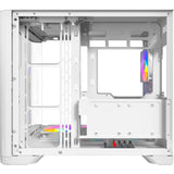 Antec c5 curve argb midi tower behuizing (wit | 2x usb-a | 1x usb-c | tempered glass)