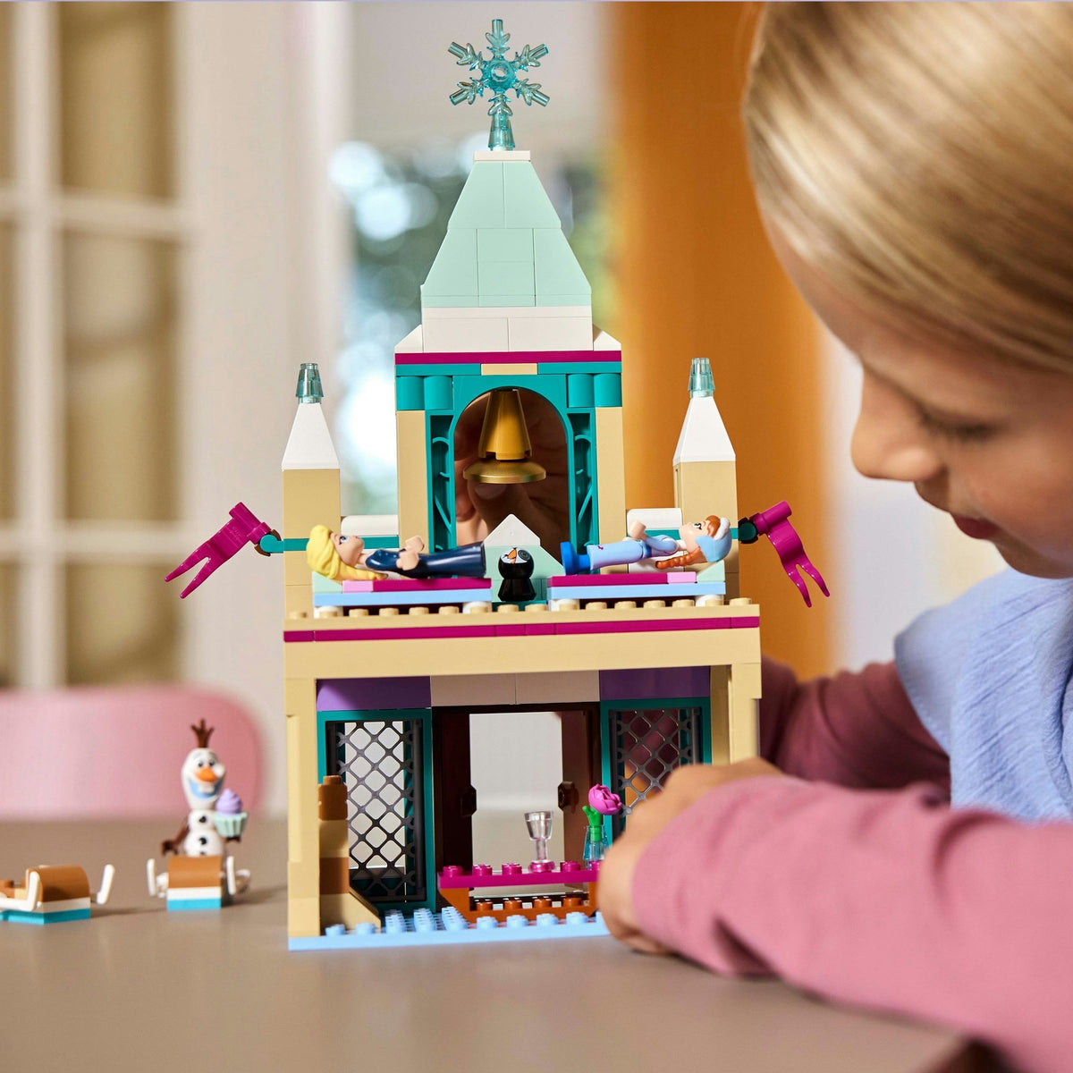 Lego ǀ disney frozen kasteel van arendelle bouwpakket voor kinderen met poppetje 43265