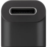 Goobay adapter usb-c aansluiting > usb-c stekker, 90° (zwart)