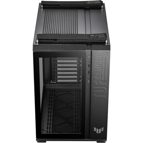 Asus tuf gaming gt502 plus midi tower behuizing (zwart | 2x usb-a | 1x usb-c | tempered glass)