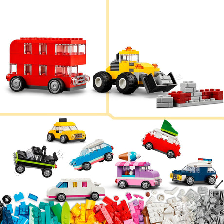 Lego classic - creatieve voertuigen constructiespeelgoed (11036)