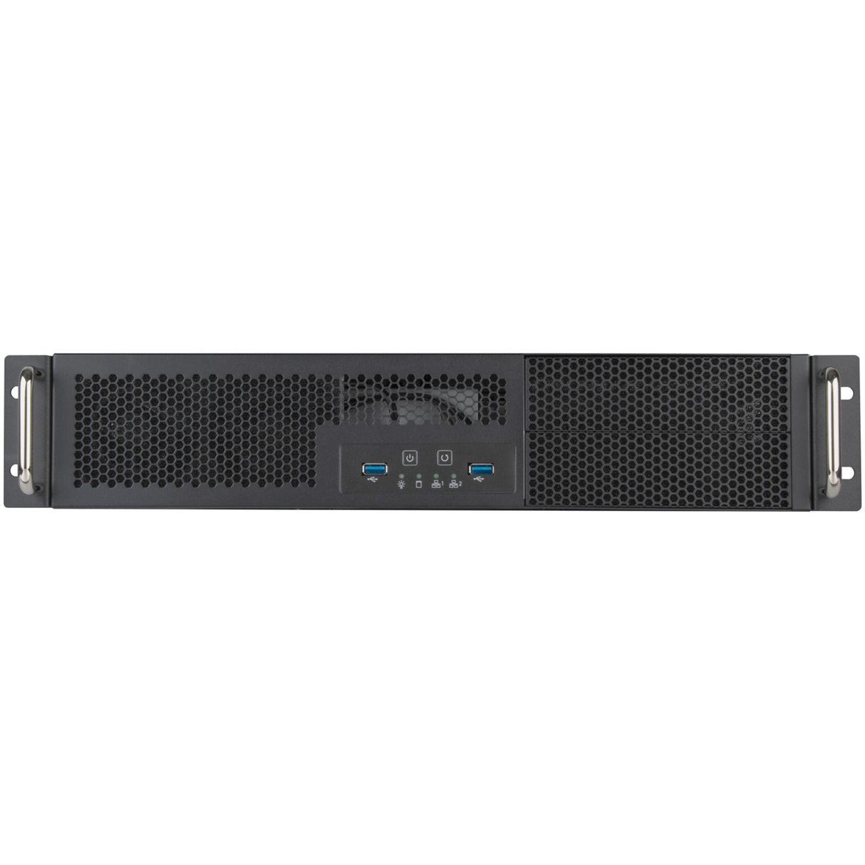 Silverstone sst-rm23-502-mini rack behuizing (zwart)