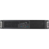 Silverstone sst-rm23-502-mini rack behuizing (zwart)
