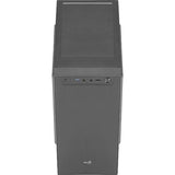 Aerocool cs-108 mini tower behuizing (zwart | 2x usb-a)