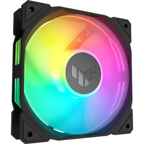 Asus tuf gaming tr120 argb case fan (zwart, 120 x 120 x 28 mm)