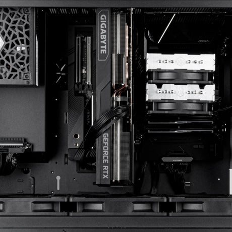 Silverstone alta f2 big tower behuizing (zwart | 4x usb-a | 1x usb-c | tempered glass)