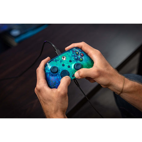 Turtle beach rematch advanced bedrade controller - glitch green (groen, xbox series x|s, xbox one, pc)