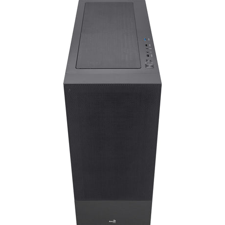 Aerocool cipher s-bk-v1 midi tower behuizing (zwart | 3x usb-a)