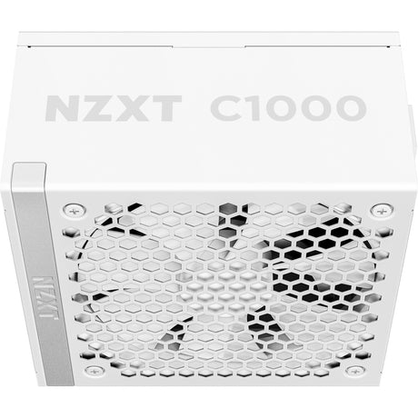 Nzxt c1000 gold atx 3.1 modulaire 1000 watt voeding (wit, 1x 12v-2x6, 3x pcie)