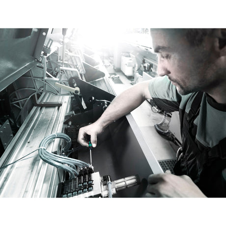Wera 2067 6 elektronica torx bo schroevendraaierset + rek (zwart groen, 6-delig)