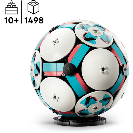 Lego editions voetbal - 3d-display bouwpakket met mini-stadion - verjaardagscadeau voor jongens, meisjes en voetbalfans vanaf 10 jaar - 43019