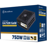 Silverstone da750r gold modulaire 750 watt voeding (zwart, 4x pcie)