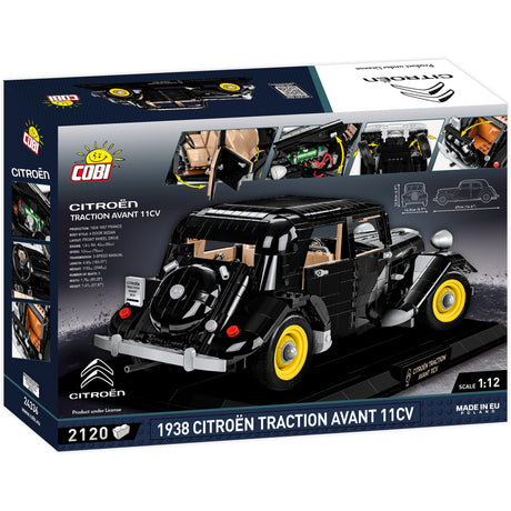 Cobi citroen traction avant 11cv 1938 - executive edition constructiespeelgoed (24336)