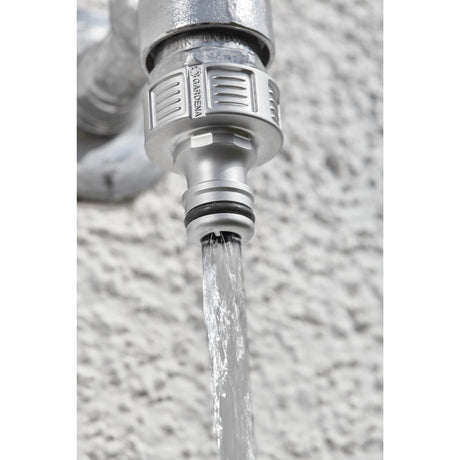 Gardena premium kraanstuk 21 mm (g 1 2 ) (zilver, 18240-50)
