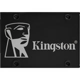 Kingston kc600 256 gb ssd (zwart, skc600 256g, sata 600)