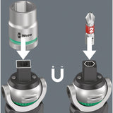 Wera 8009 zyklop pocket set 3 bitset (zwart groen, 27‑delig)