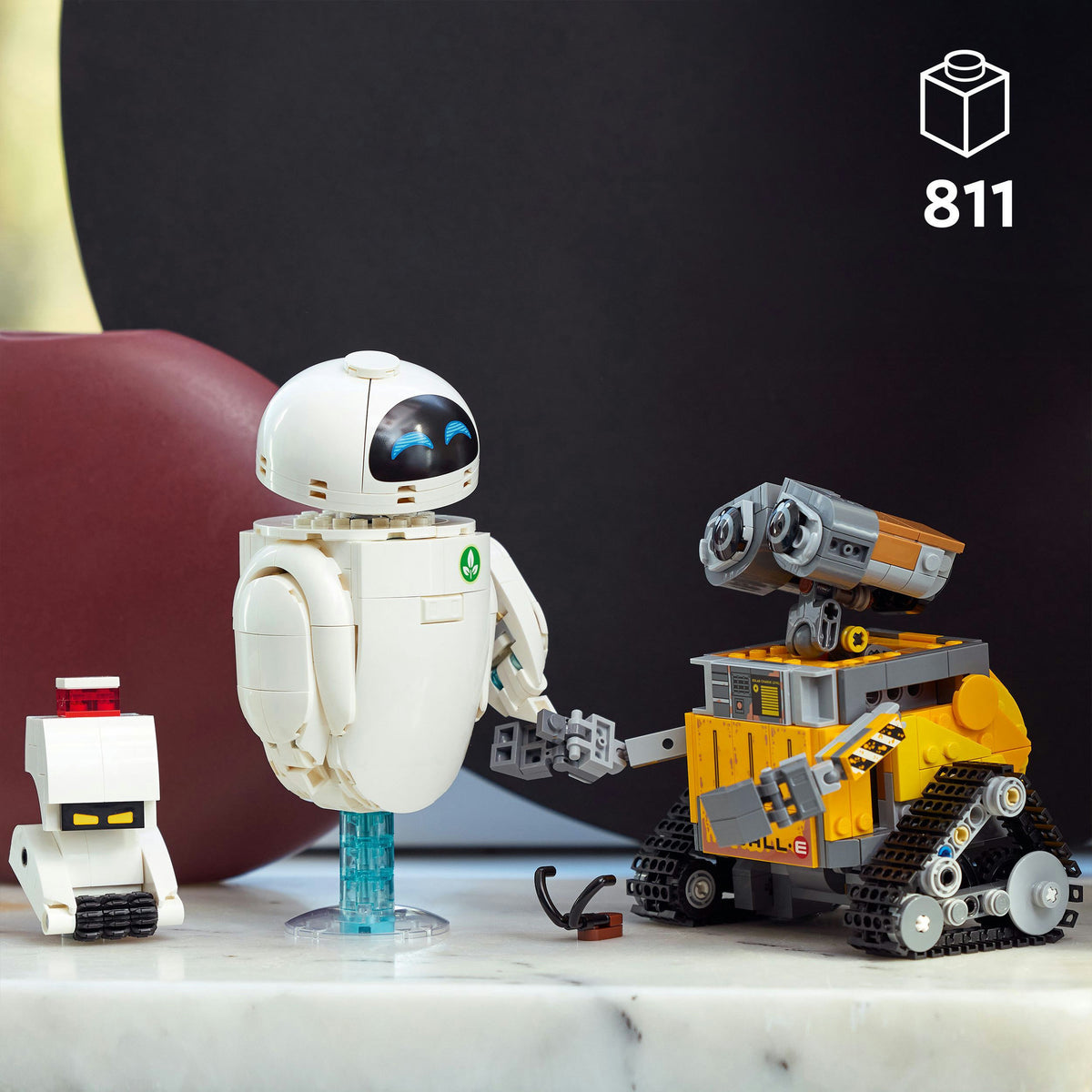 Lego disney en pixar wall-e en eve - 43279