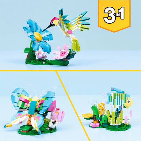 Lego ® creator 3in1 wilde dieren: kleurrijke kolibrie - 31384