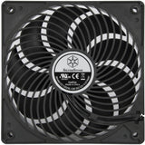Silverstone air penetrator 120i case fan (zwart, 120 x 120 x 25 mm)