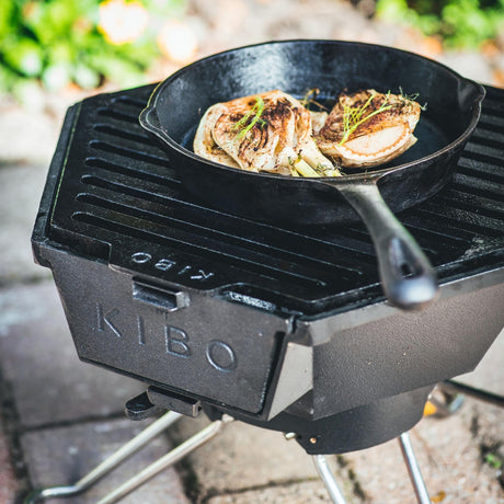 The windmill kibo grill model 3.0 houtskoolbarbecue (zwart)