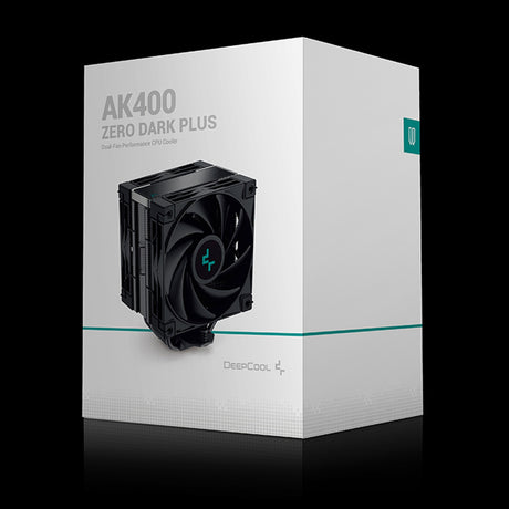 Deepcool ak400 zero dark plus cpu-koeler (zwart)