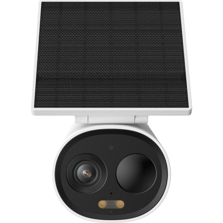 Imou cell 3c all-in-one - 2k draadloze beveiligingscamera voor buiten - inclusief ingebouwd zonnepaneel - volledig draadloos - bewaking voor buiten met nachtzicht in kleur - sirene - ip66 weerbestendig - grote 5000mah batterijcapaciteit