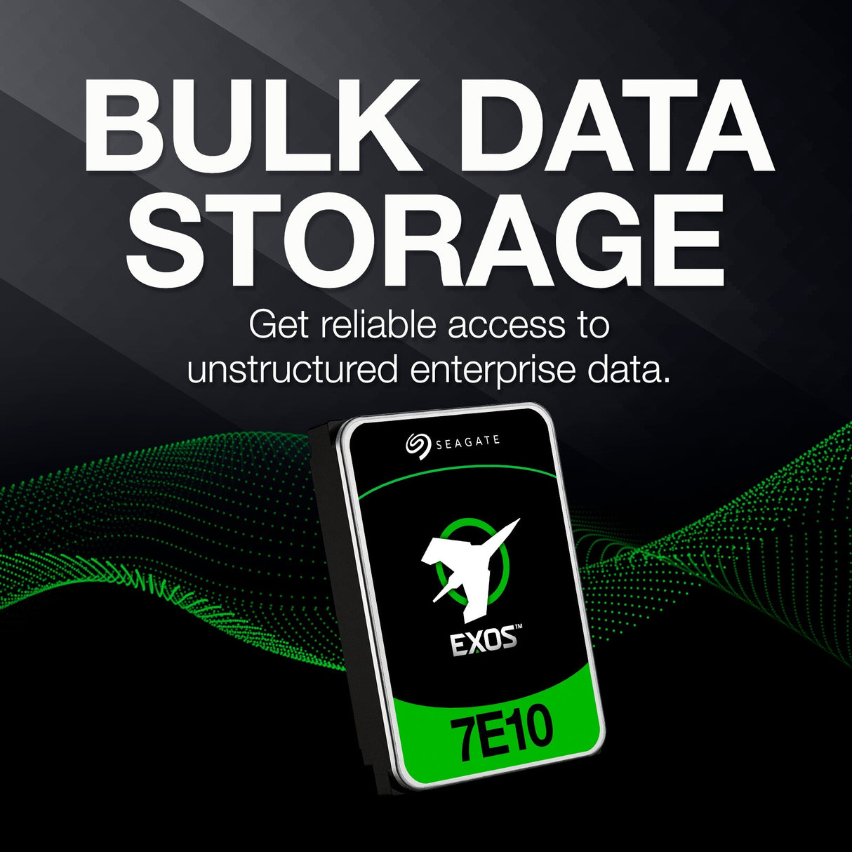 Seagate exos 7e10 8 tb harde schijf (sata 600)