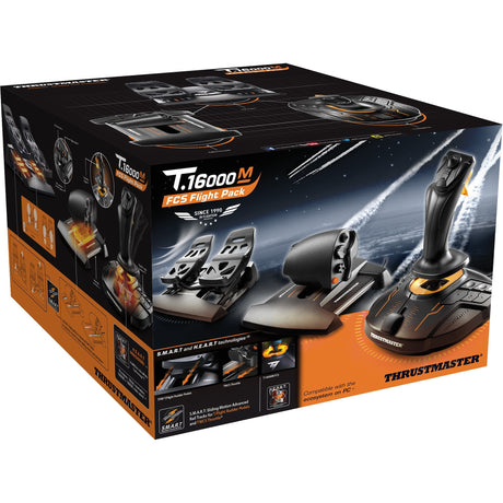 Thrustmaster t.16000m fcs flight pack gaming hotas (zwart, pc)