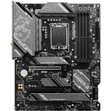 Msi z790 gaming plus wifi socket 1700 moederbord (grijs zwart, raid, 2.5 gb-lan, wi-fi 6e, bt, sound, atx)