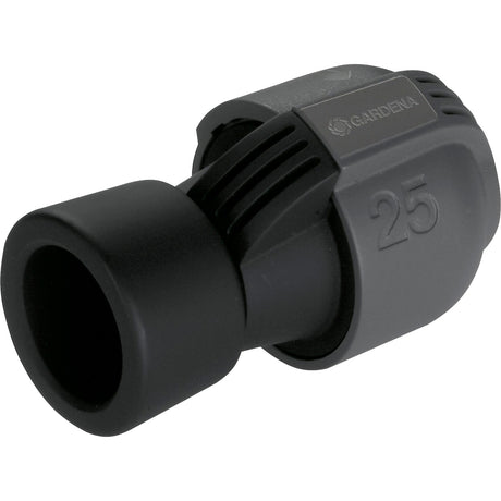Gardena verbindingsstuk 25 mm x 1 binnendraad (zwart grijs, 2762-20)