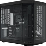 Hyte y70 midi tower behuizing (zwart | 2x usb-a | 1x usb-c | tempered glass)