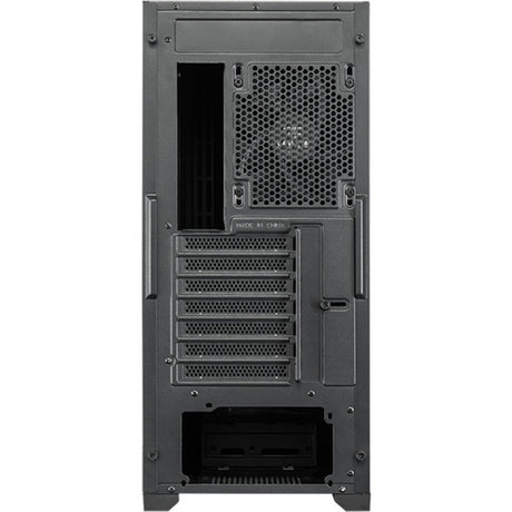 Chieftec pro midi q midi tower behuizing (zwart | 3x usb-a | 1x usb-c)