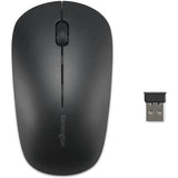 Kensington km150 eq wireless desktop set desktopset (zwart, us lay-out (qwerty), membraan, 100%, 1200 dpi)