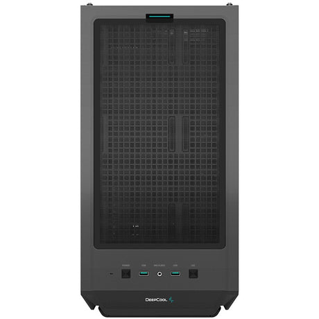 Deepcool cg540 midi tower behuizing (zwart | 2x usb-a | window)