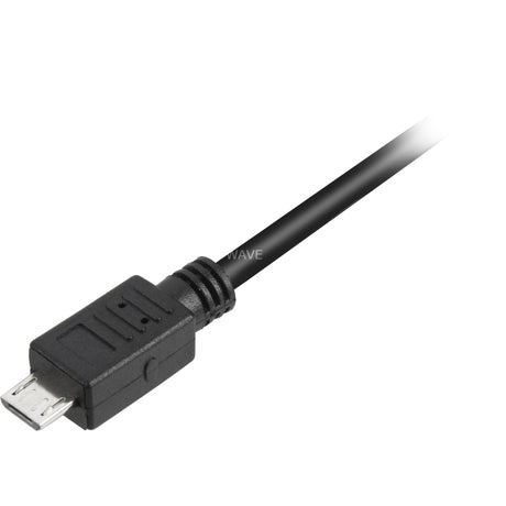 Sharkoon usb-a 2.0 > micro usb-b kabel (zwart, 0,5 meter)
