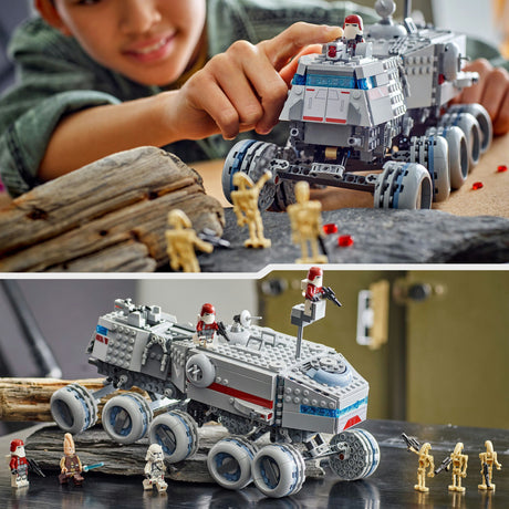 Lego ® star wars: the clone wars™ republic juggernaut - 75413