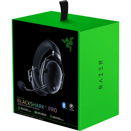 Razer blackshark v2 pro over-ear gaming headset (zwart, pc, playstation 4, xbox one, nintendo switch)